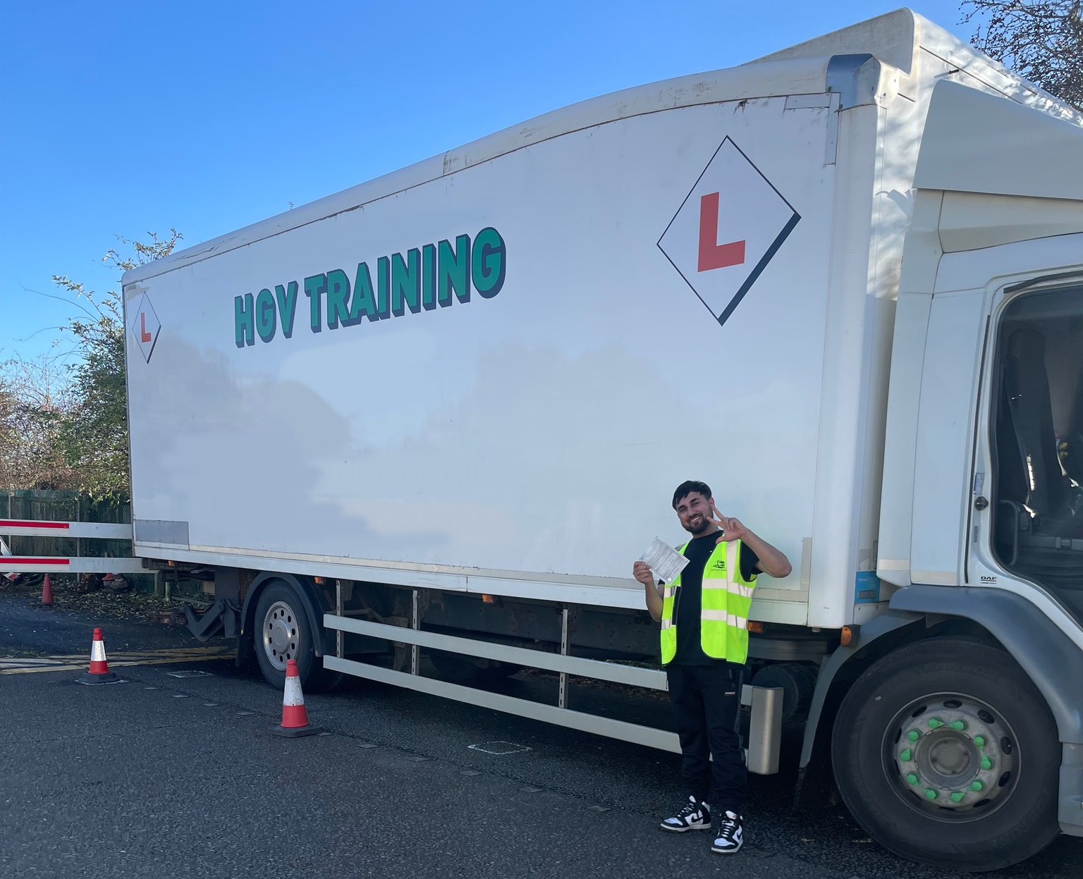 Our fleet of modern training vehicles in Leamington